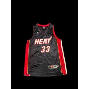 Vintage Miami Heat #33 Alonzo Mourning Jersey